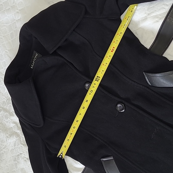 MARTONI Cashmere Wool Coat - Picture 8 of 11